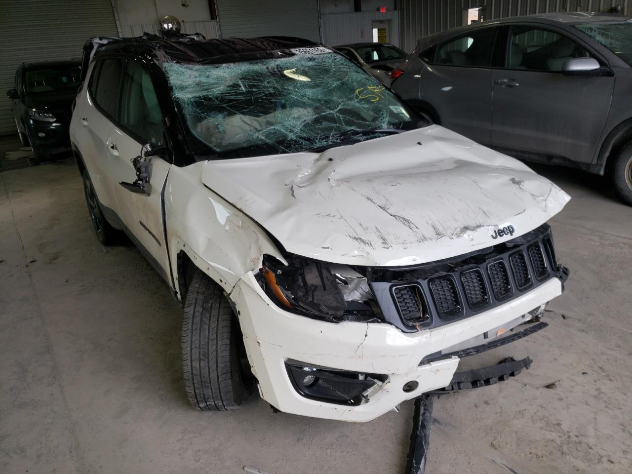 JEEP COMPASS LA 2021 with VIN 3C4NJDBB2MT510500 - Photo from auction