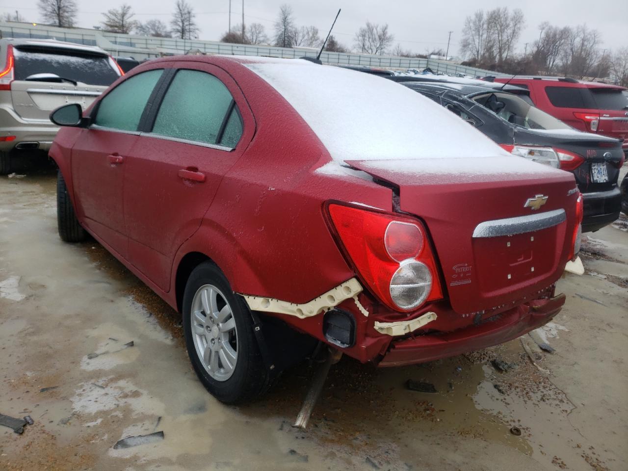 Photo 3 from auction – 2016 CHEVROLET SONIC LT with VIN 1G1JC5SH2G4173977
