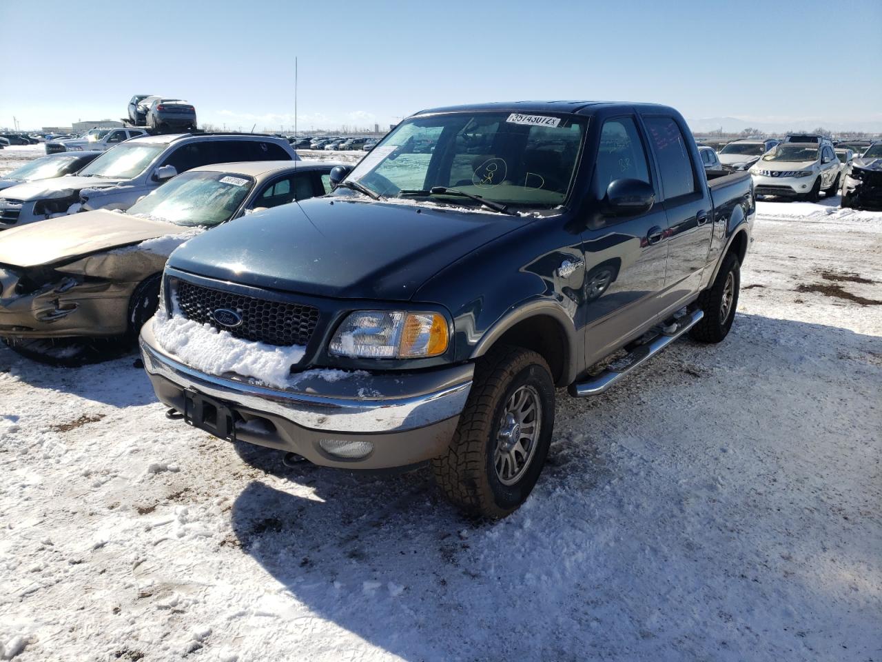 Photo 2 from auction – 2003 FORD F150 SUPER with VIN 1FTRW08L13KA88103