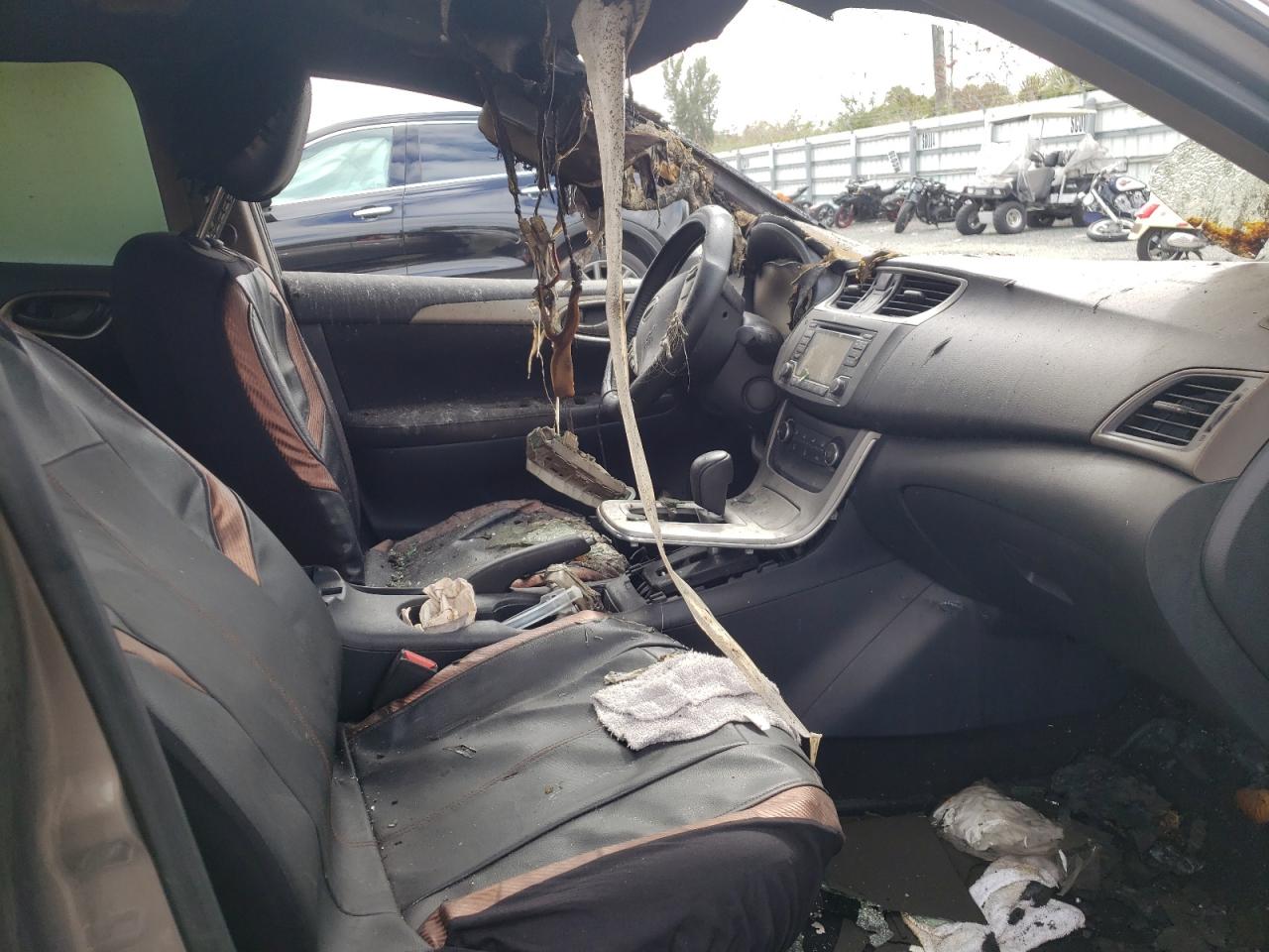Photo 5 from auction – 2015 NISSAN SENTRA S with VIN 3N1AB7AP1FY290270