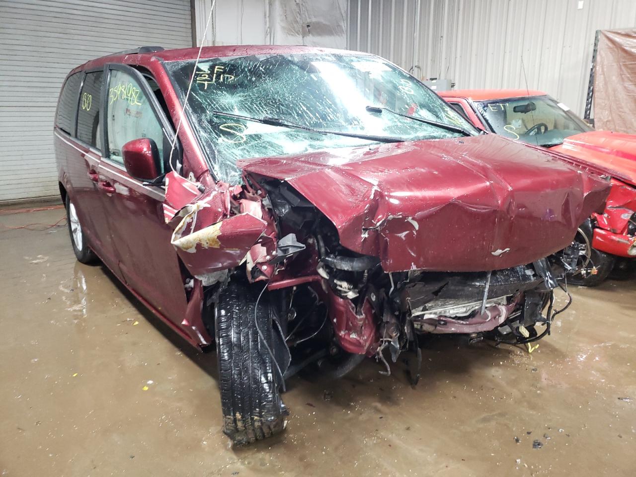 DODGE GRAND CARA 2019 with VIN 2C4RDGCG1KR558901 - Photo from auction