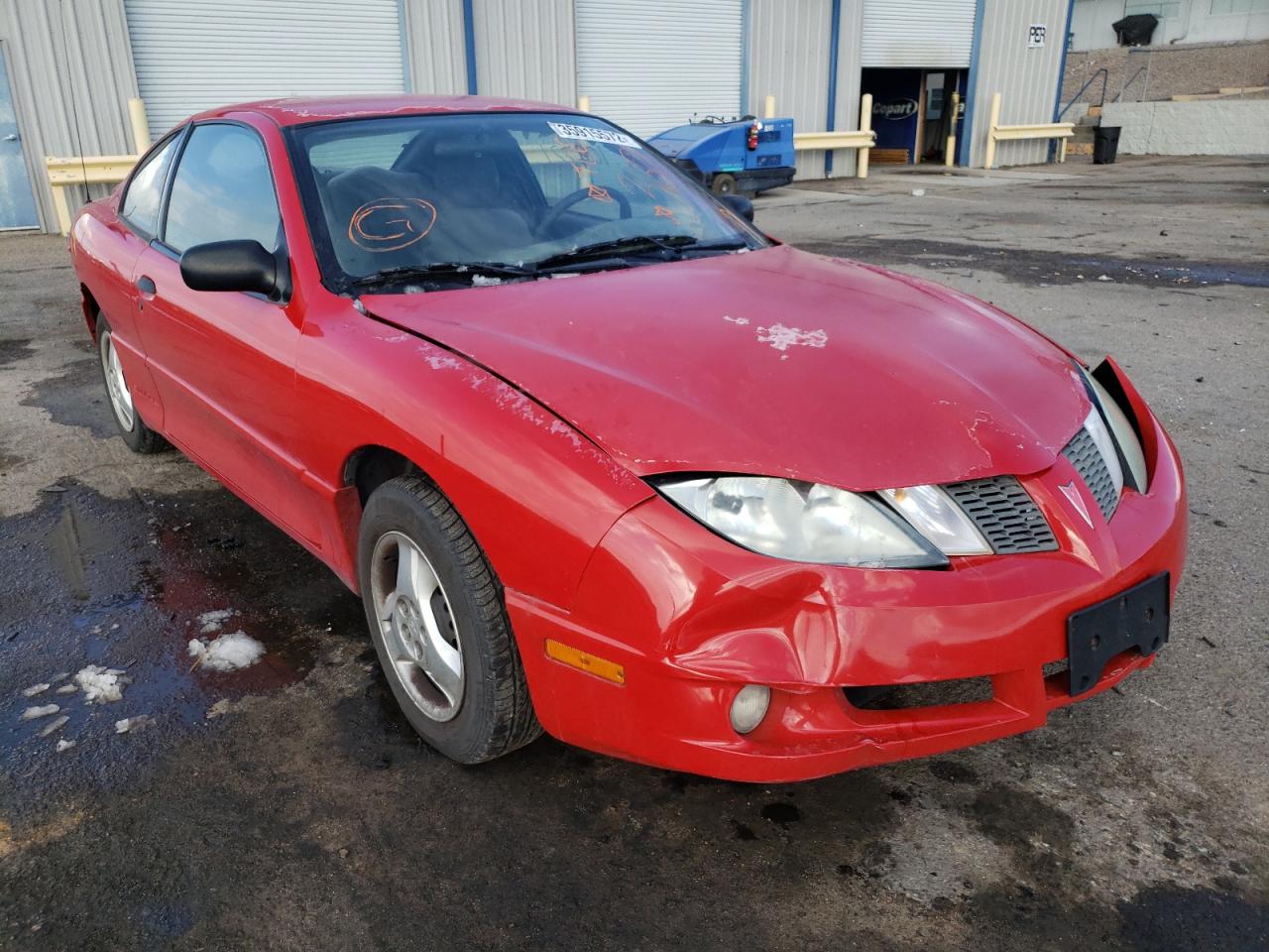 PONTIAC SUNFIRE 2004 with VIN 1G2JB12F047345827 - Photo from auction