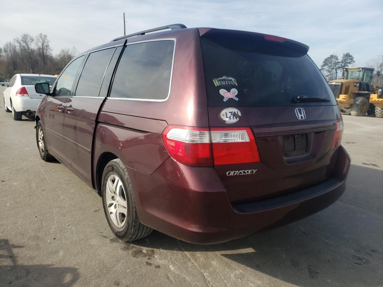 Photo 3 from auction – 2007 HONDA ODYSSEY EX with VIN 5FNRL38727B462508