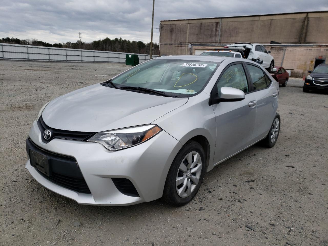Photo 2 from auction – 2014 TOYOTA COROLLA L with VIN 2T1BURHE9EC063256
