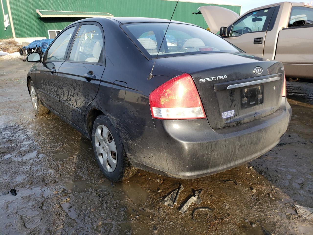 Photo 3 from auction – 2009 KIA SPECTRA EX with VIN KNAFE222095640454