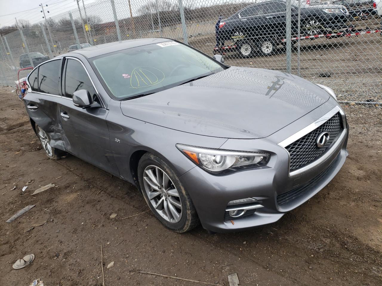 Photo 1 from auction – 2017 INFINITI Q50 PREMIU with VIN JN1EV7AP6HM738713