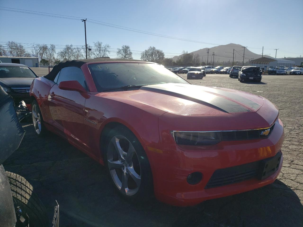 CHEVROLET CAMARO LT 2015 with VIN 2G1FF3D32F9213635 - Photo from auction