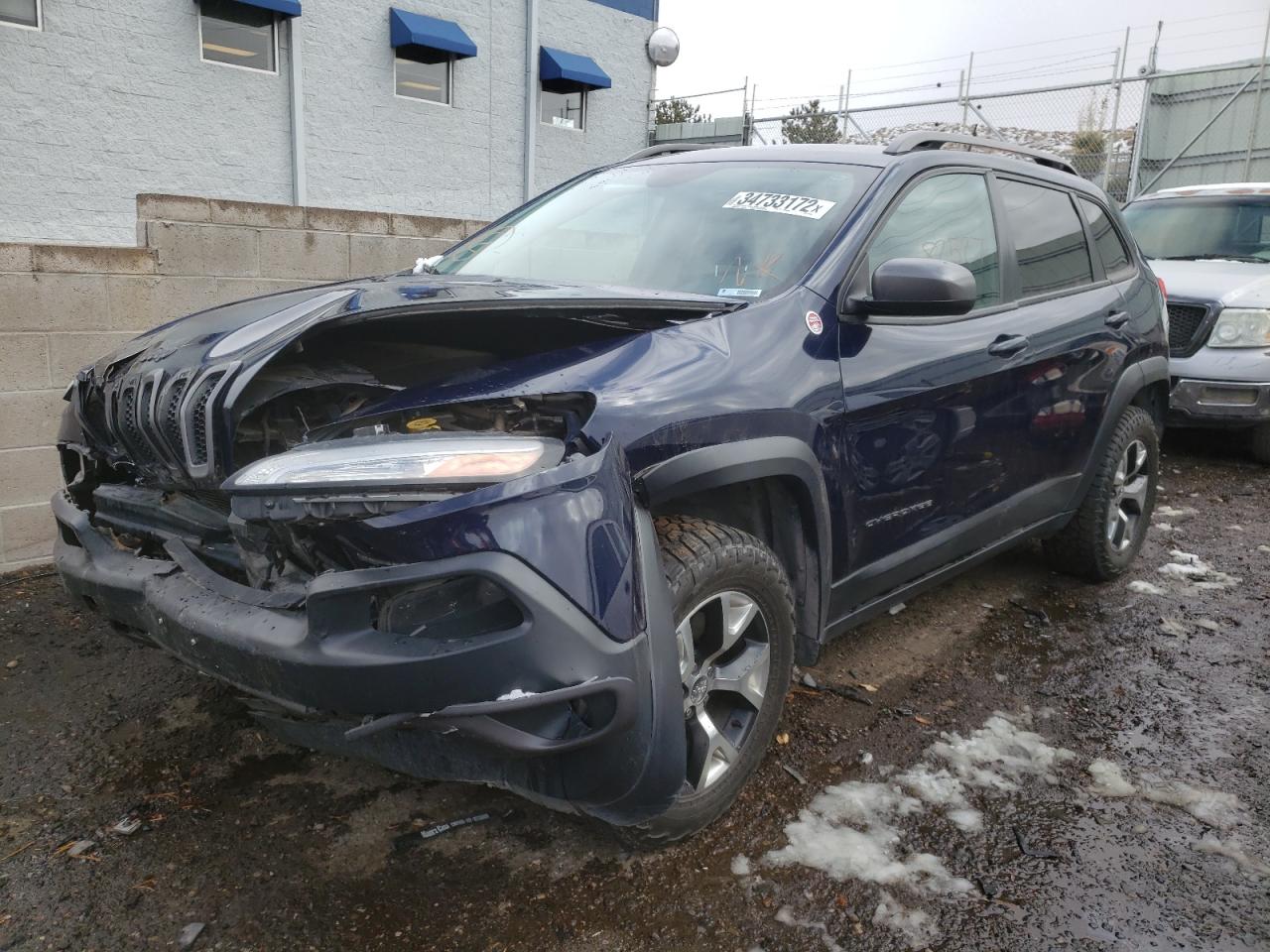 Photo 2 from auction – 2016 JEEP CHEROKEE T with VIN 1C4PJMBS7GW337709