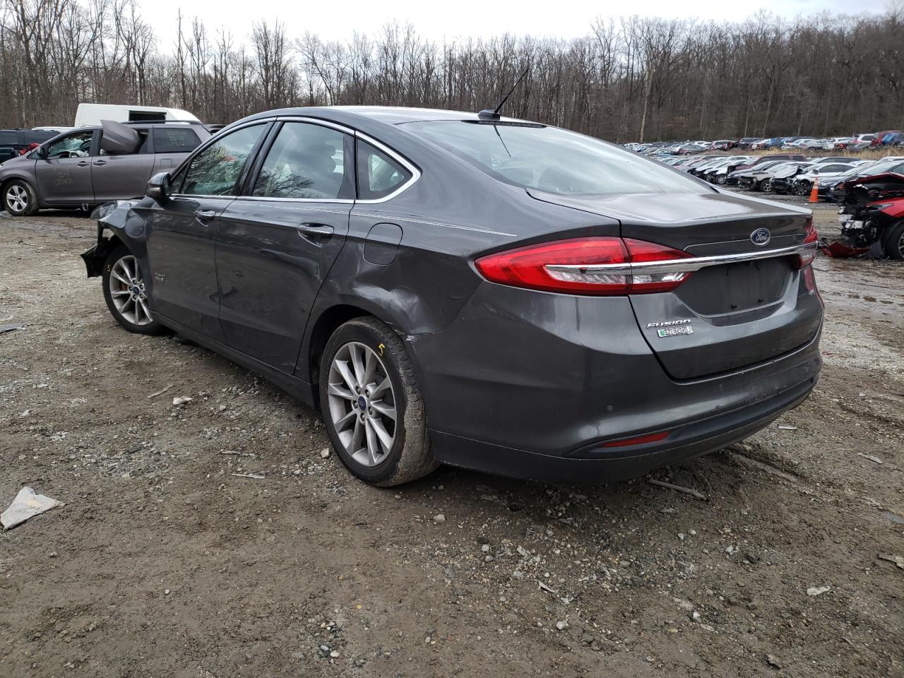 Photo 3 from auction – 2017 FORD FUSION SE with VIN 3FA6P0PUXHR173718