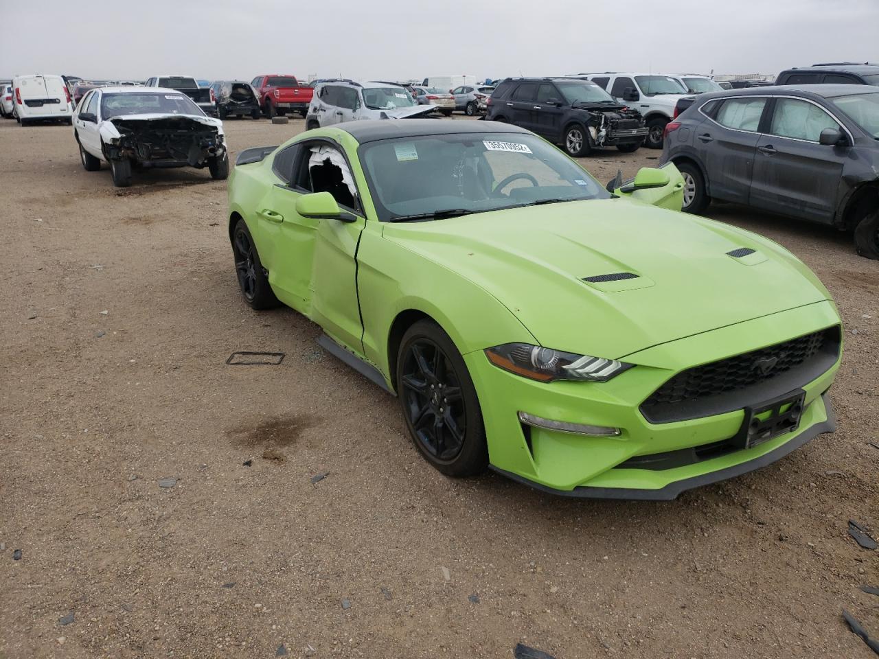 FORD MUSTANG 2020 with VIN 1FA6P8TH7L5173078 - Photo from auction