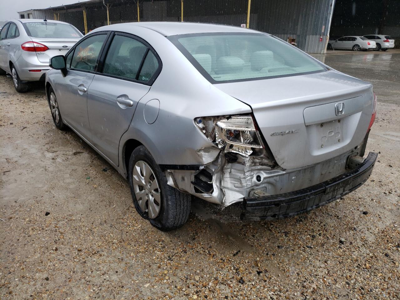 Photo 3 from auction – 2012 HONDA CIVIC LX with VIN 19XFB2F53CE084782