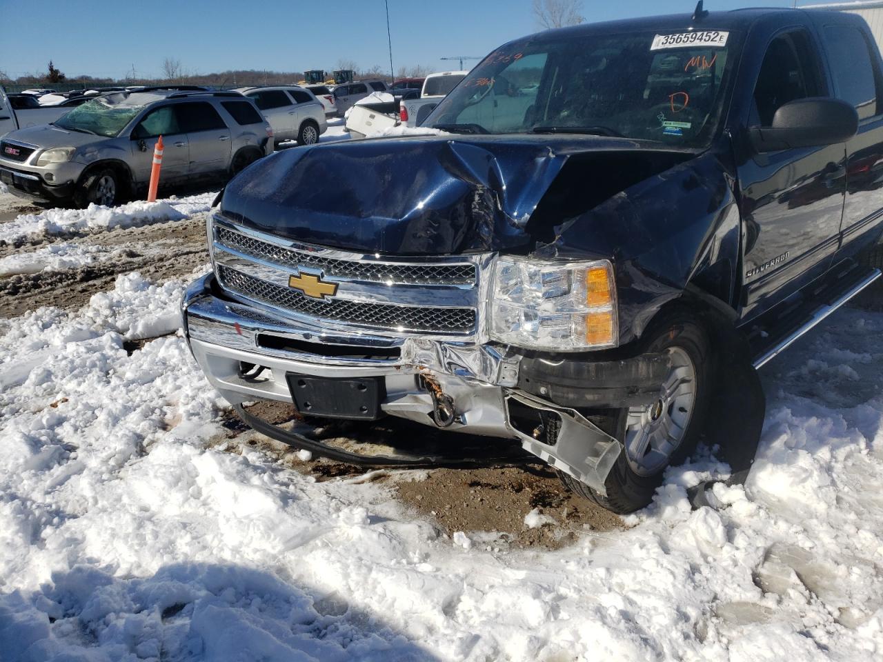 Photo 9 from auction – 2012 CHEVROLET SILVERADO with VIN 3GCPKSE7XCG213239