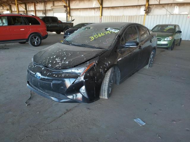 Photo 2 from auction – 2016 TOYOTA PRIUS with VIN JTDKARFU8G3018680