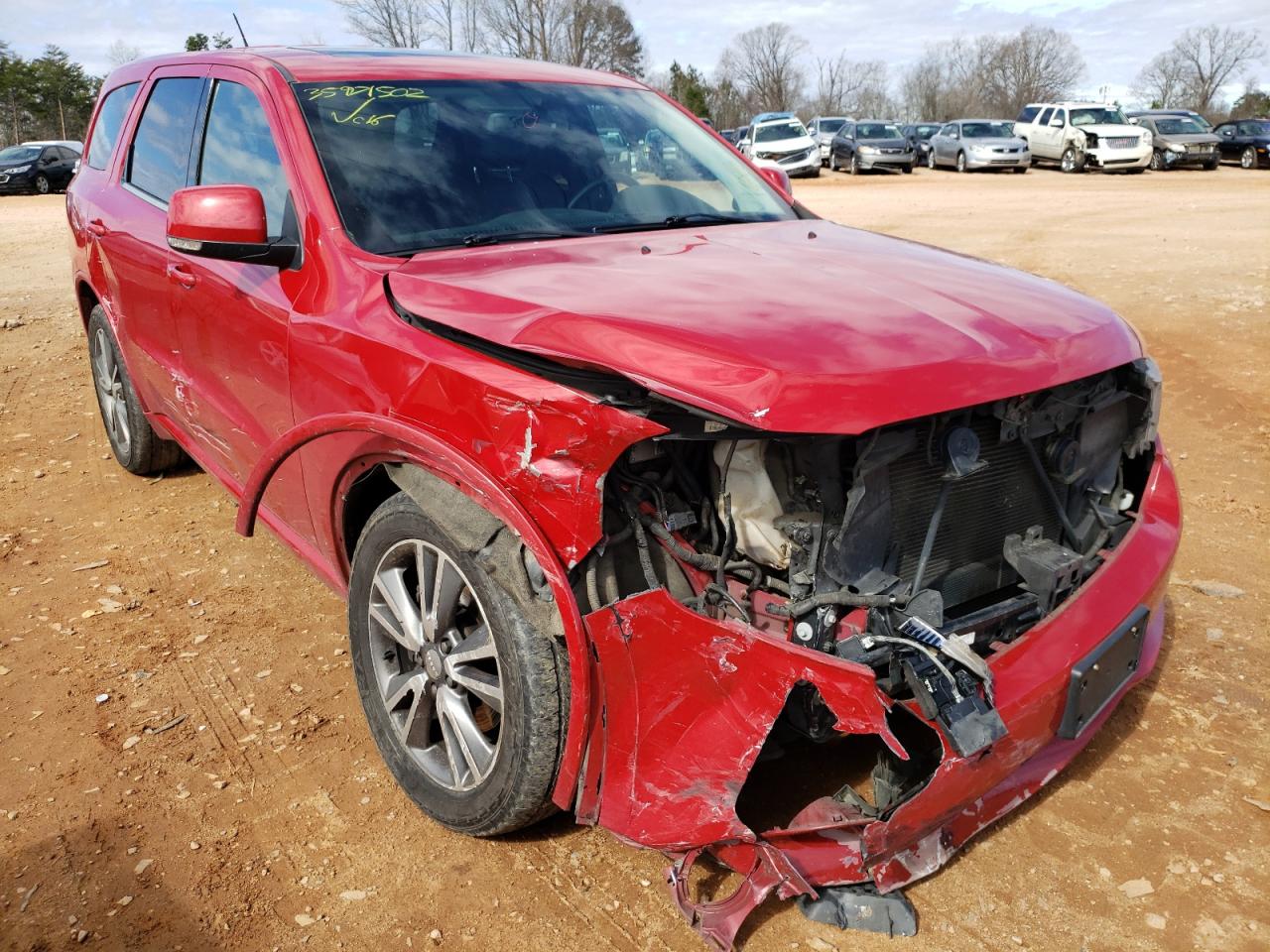 DODGE DURANGO R/ 2013 with VIN 1C4SDJCT0DC668992 - Photo from auction