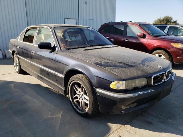 BMW 740 IL 2001 with VIN WBAGH83471DP24490 - Photo from auction