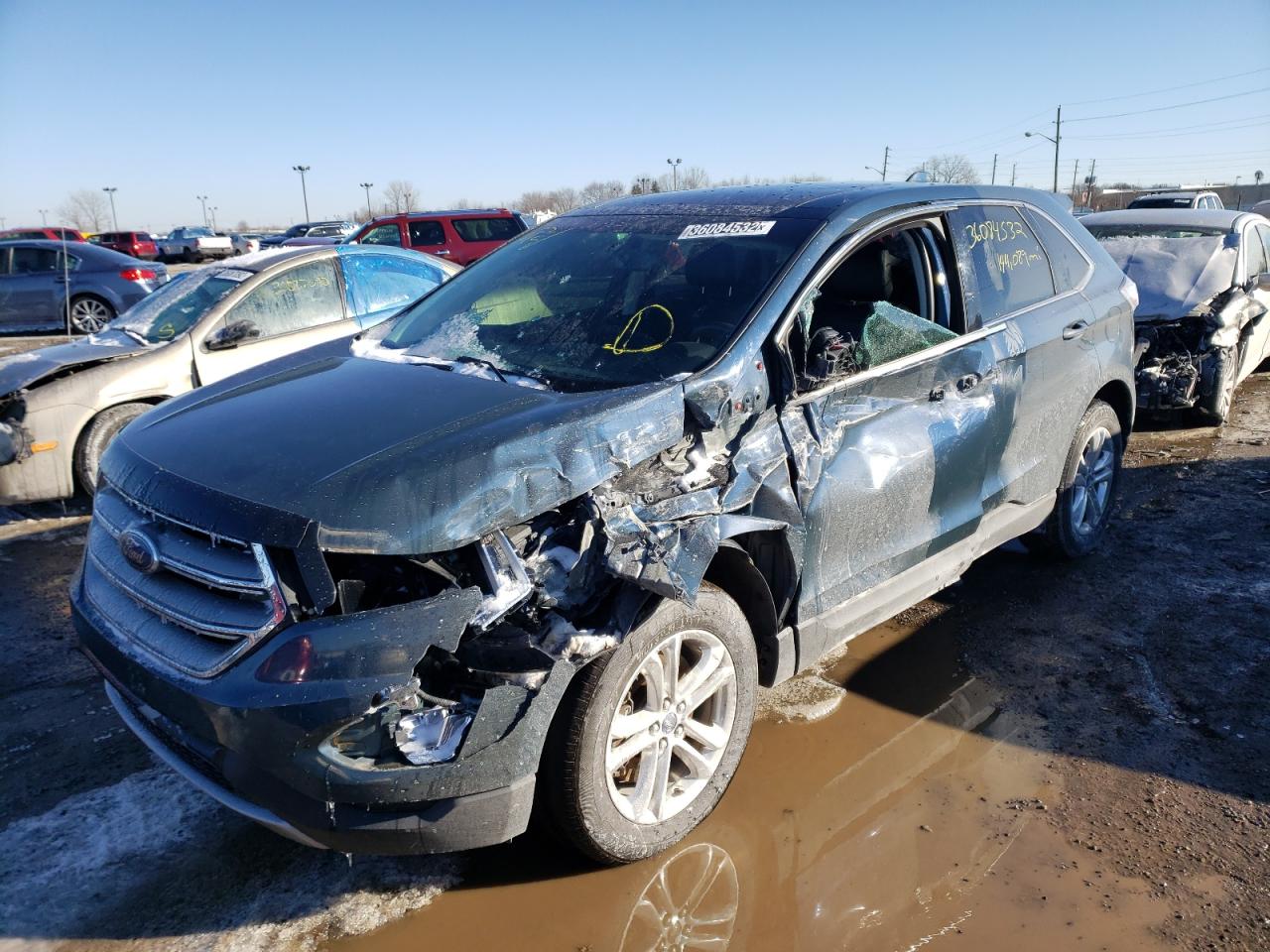 Photo 2 from auction – 2016 FORD EDGE SEL with VIN 2FMPK4J98GBB68910