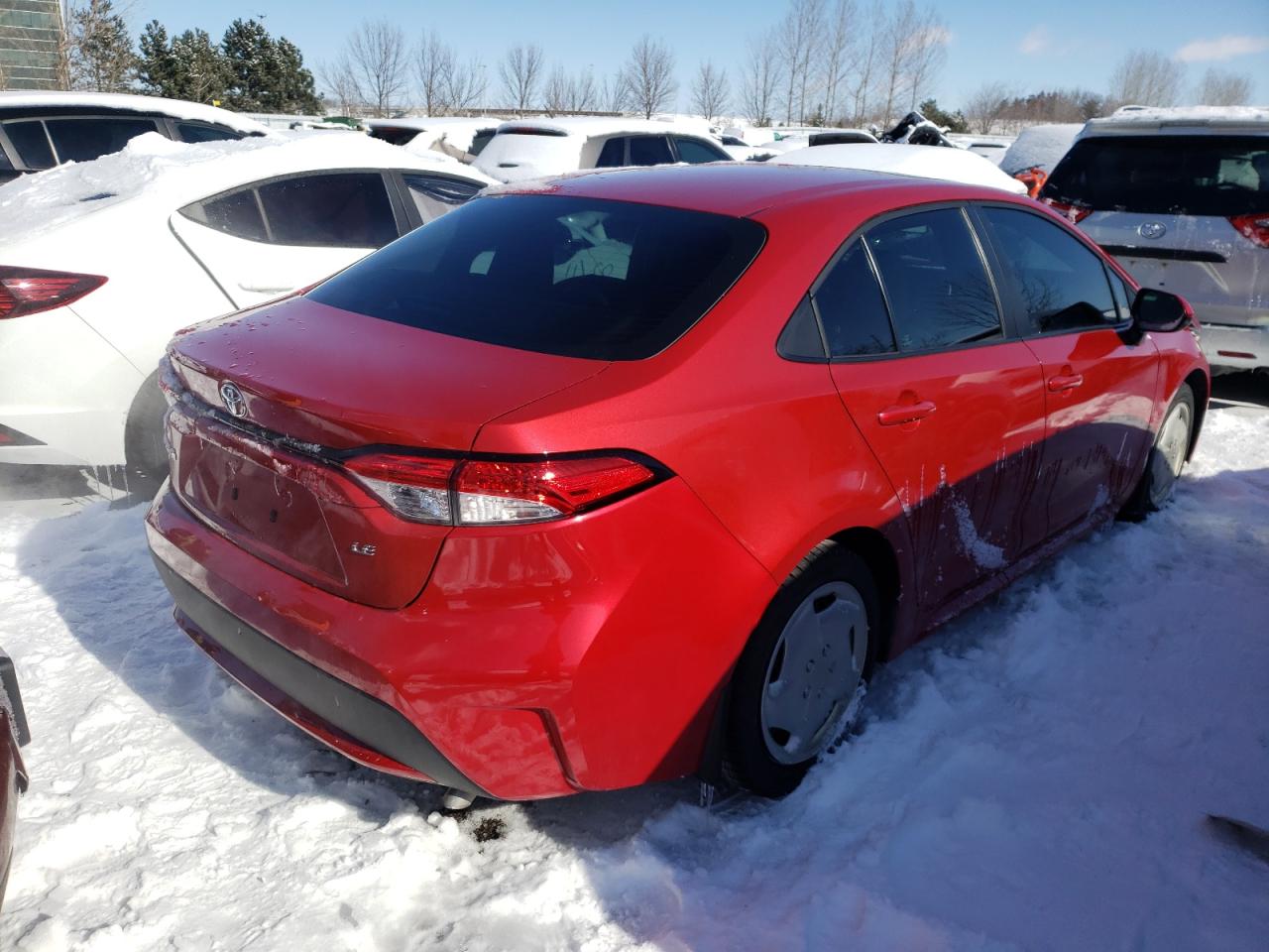 Photo 4 from auction – 2020 TOYOTA COROLLA LE with VIN 5YFBPRBE2LP064830