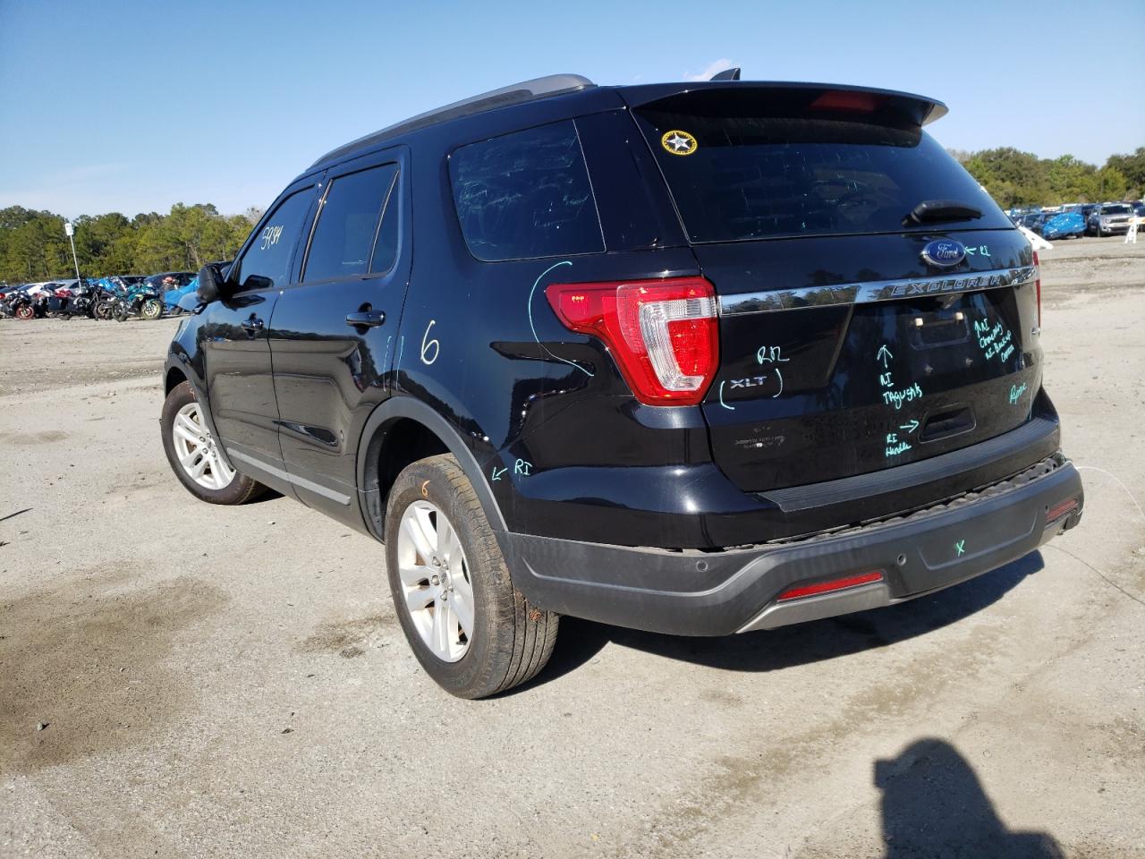 Photo 3 from auction – 2019 FORD EXPLORER X with VIN 1FM5K8D80KGA27056