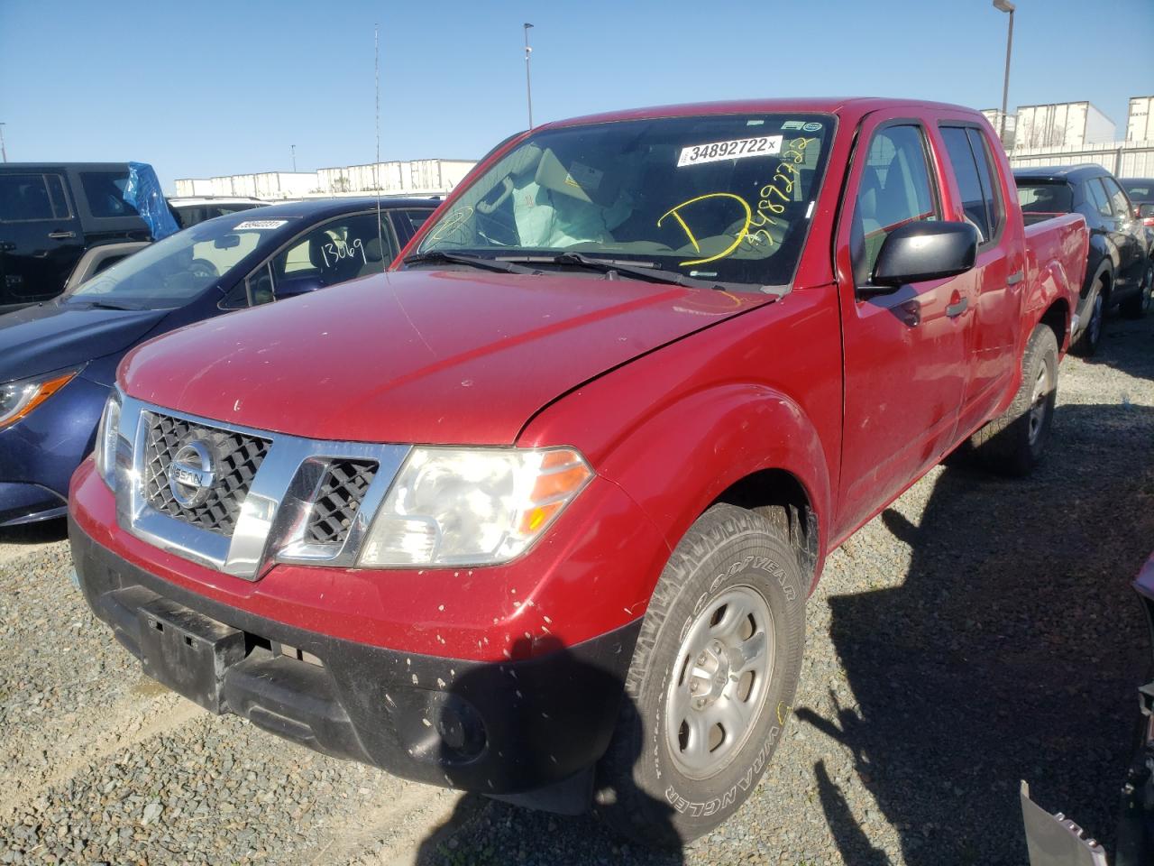 Photo 2 from auction – 2012 NISSAN FRONTIER S with VIN 1N6AD0ER4CC405343