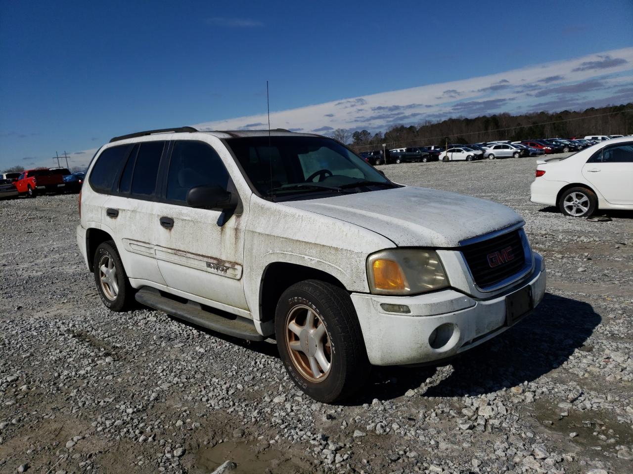 GMC ENVOY 2004 with VIN 1GKDS13S042177287 - Photo from auction