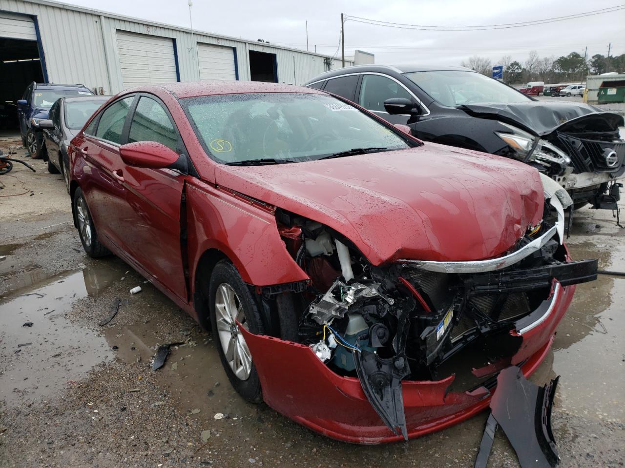 Photo 1 from auction – 2012 HYUNDAI SONATA GLS with VIN 5NPEB4AC6CH490354