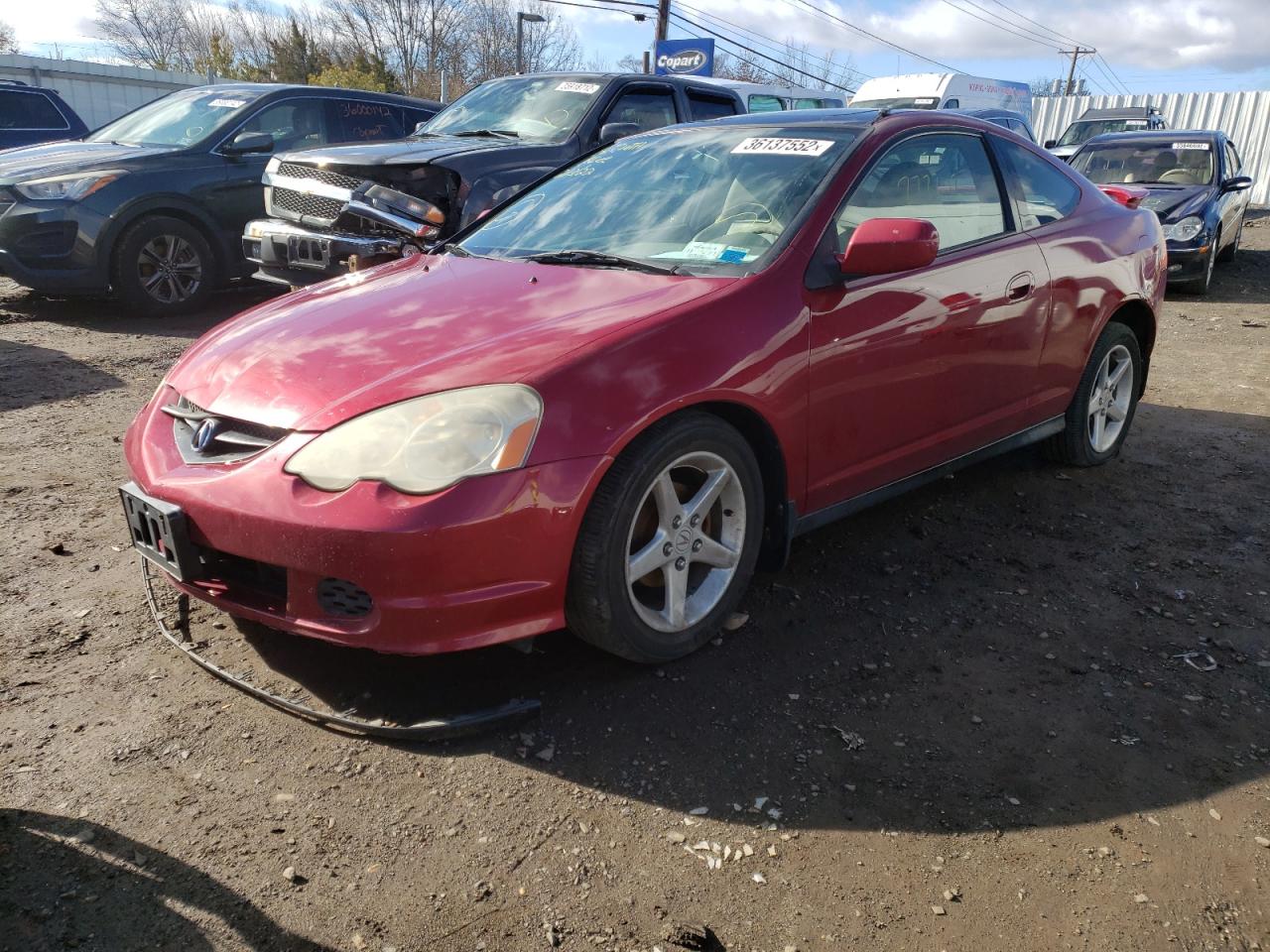 Photo 2 from auction – 2002 ACURA RSX with VIN JH4DC54892C026523