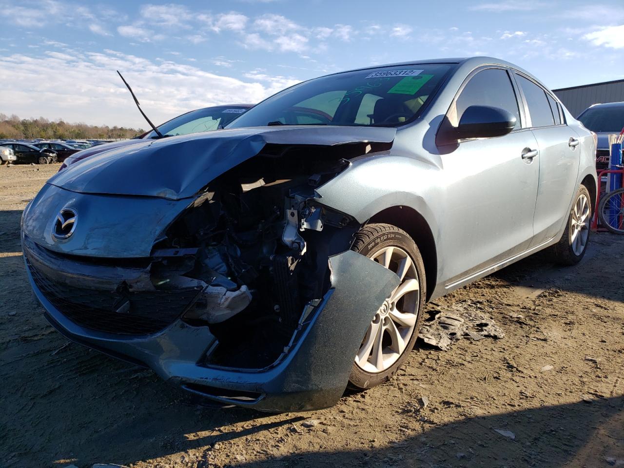 Photo 2 from auction – 2010 MAZDA 3 S with VIN JM1BL1S6XA1254558