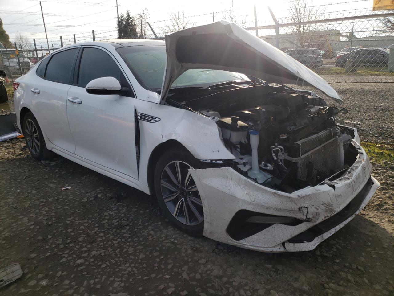 KIA OPTIMA 2020 with VIN 5XXGU4L15LG431872 - Photo from auction