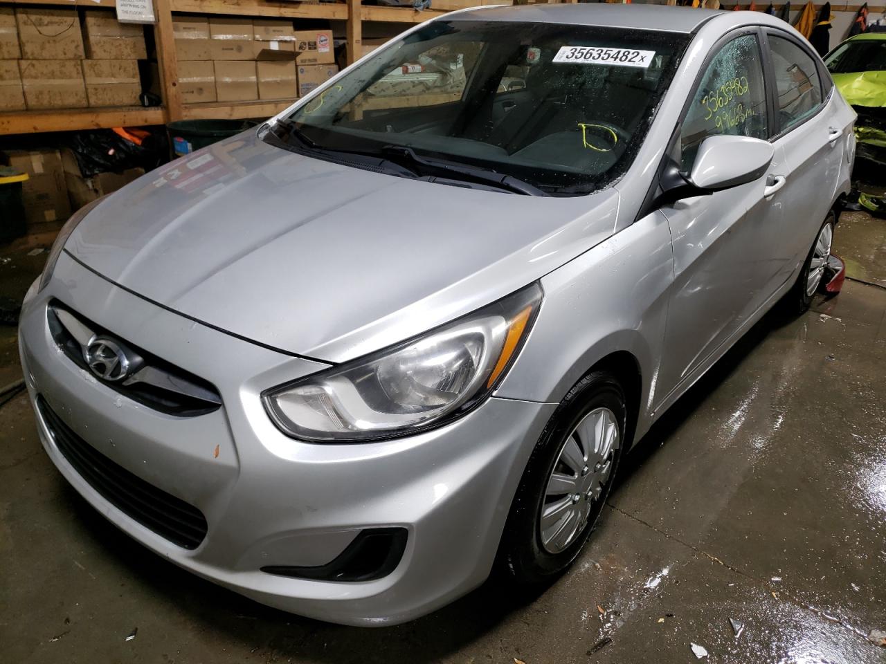 Photo 2 from auction – 2012 HYUNDAI ACCENT GLS with VIN KMHCT4AE4CU215833