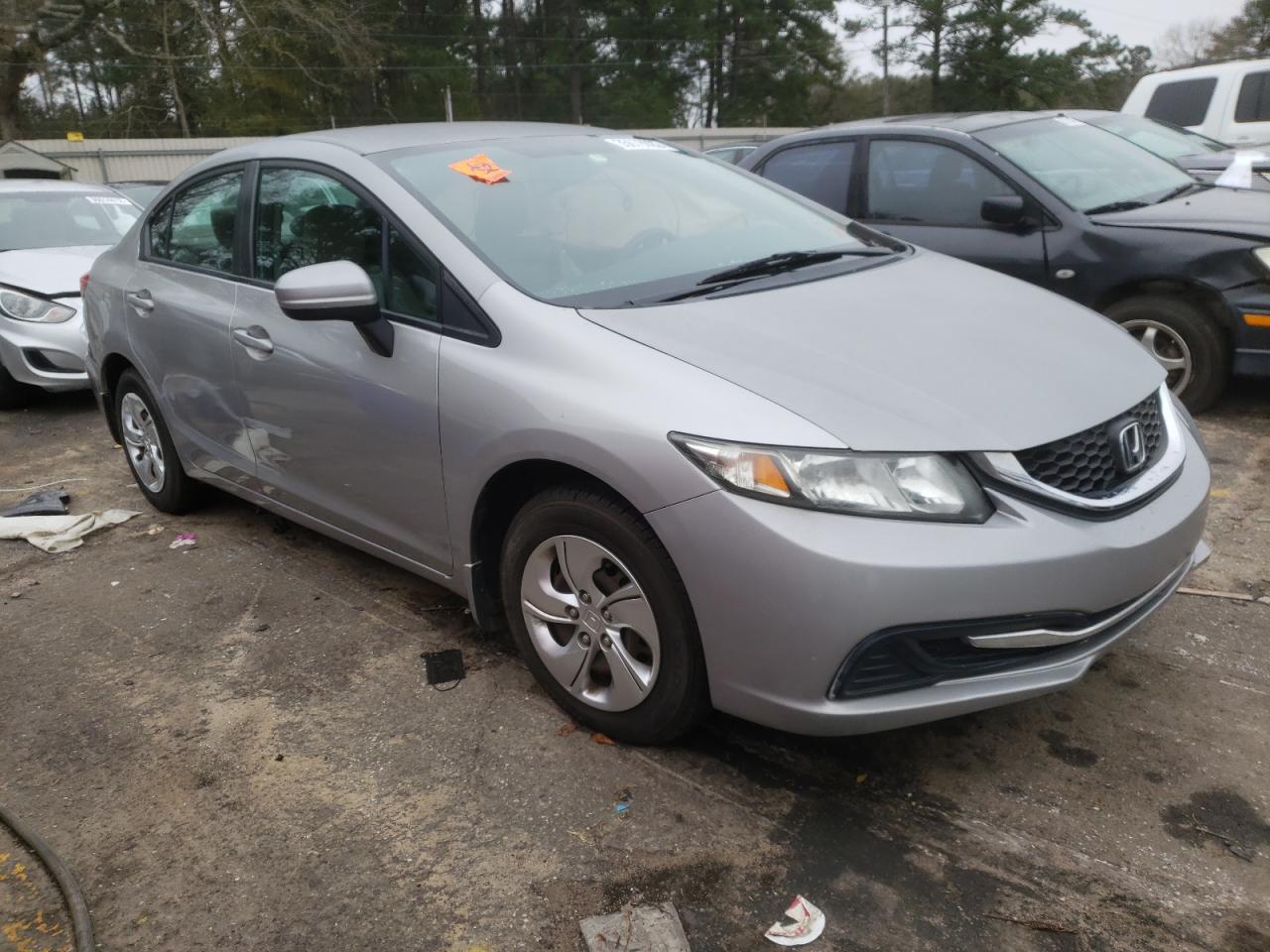 HONDA CIVIC LX 2014 with VIN 19XFB2F59EE020183 - Photo from auction