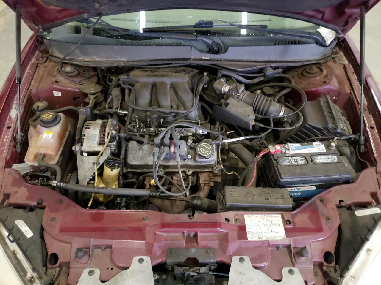 Photo 7 from auction – 2005 FORD TAURUS SE with VIN 1FAHP53U95A135043