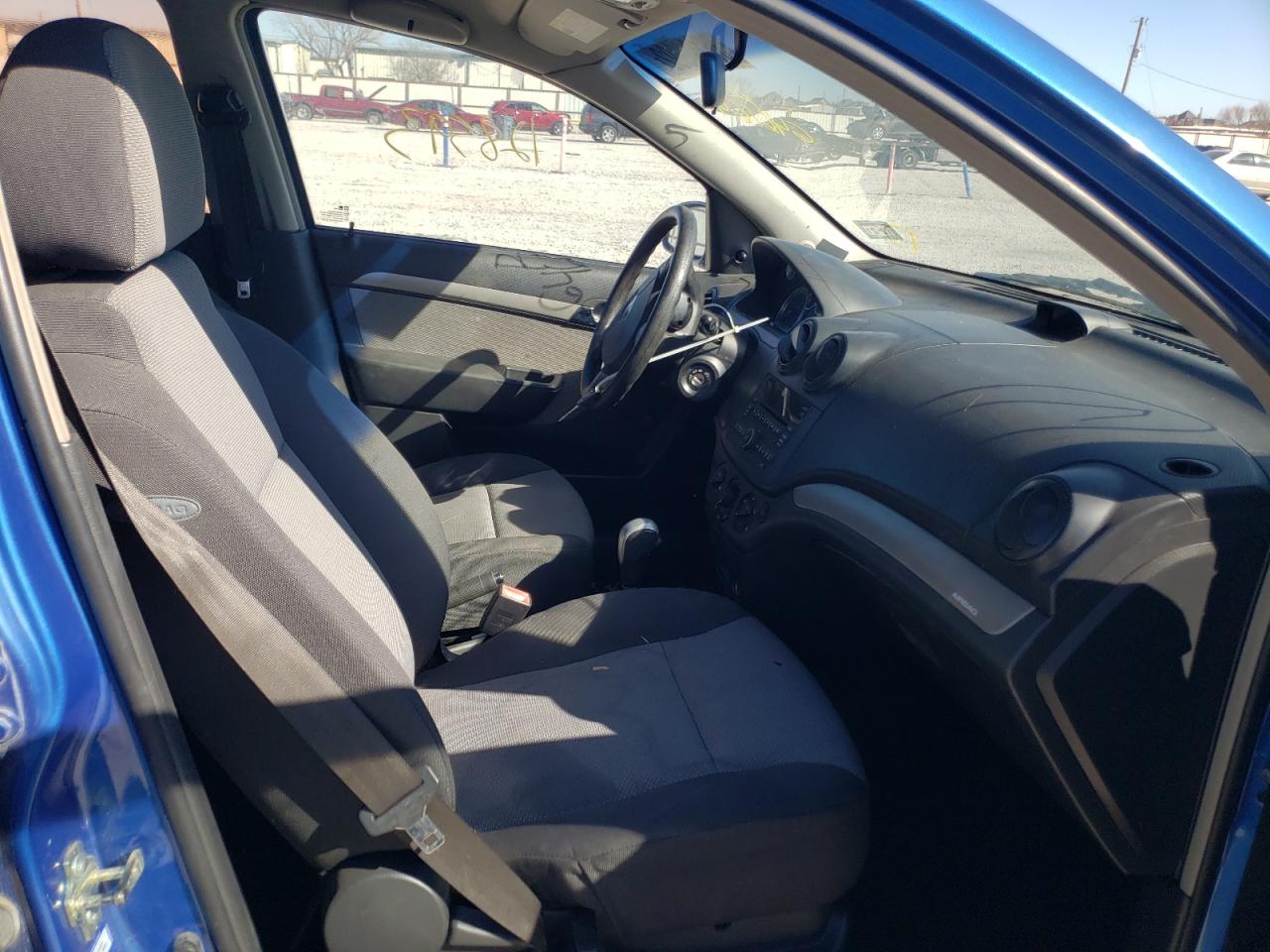Photo 5 from auction – 2009 CHEVROLET AVEO LS with VIN KL1TD66E29B646169