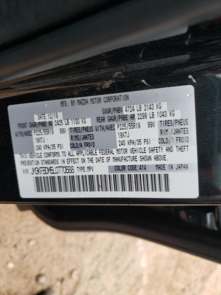 Photo 10 from auction – 2020 MAZDA CX-5 GRAND with VIN JM3KFBDM5L0770688