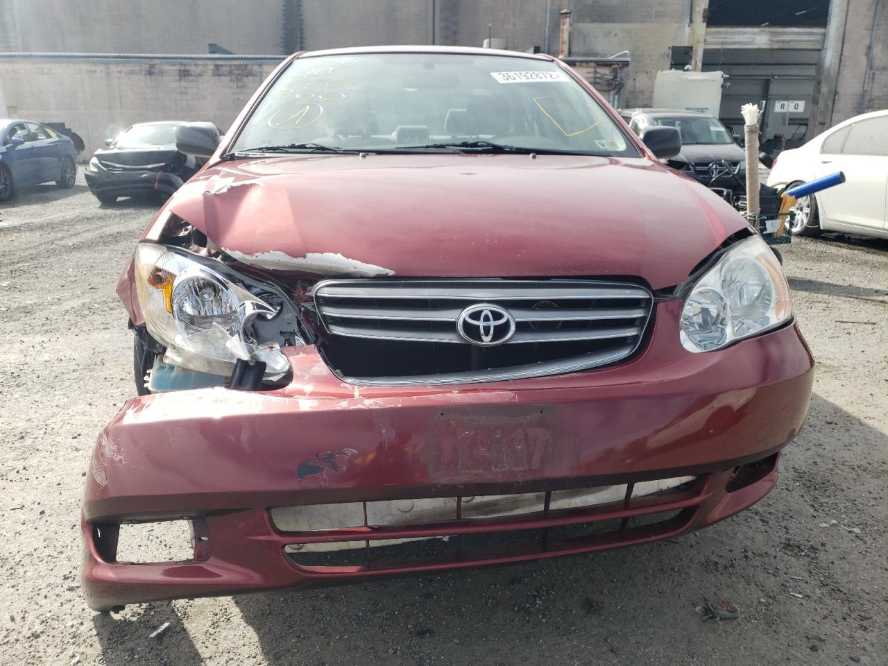Photo 9 from auction – 2005 TOYOTA COROLLA CE with VIN JTDBR32E250053279