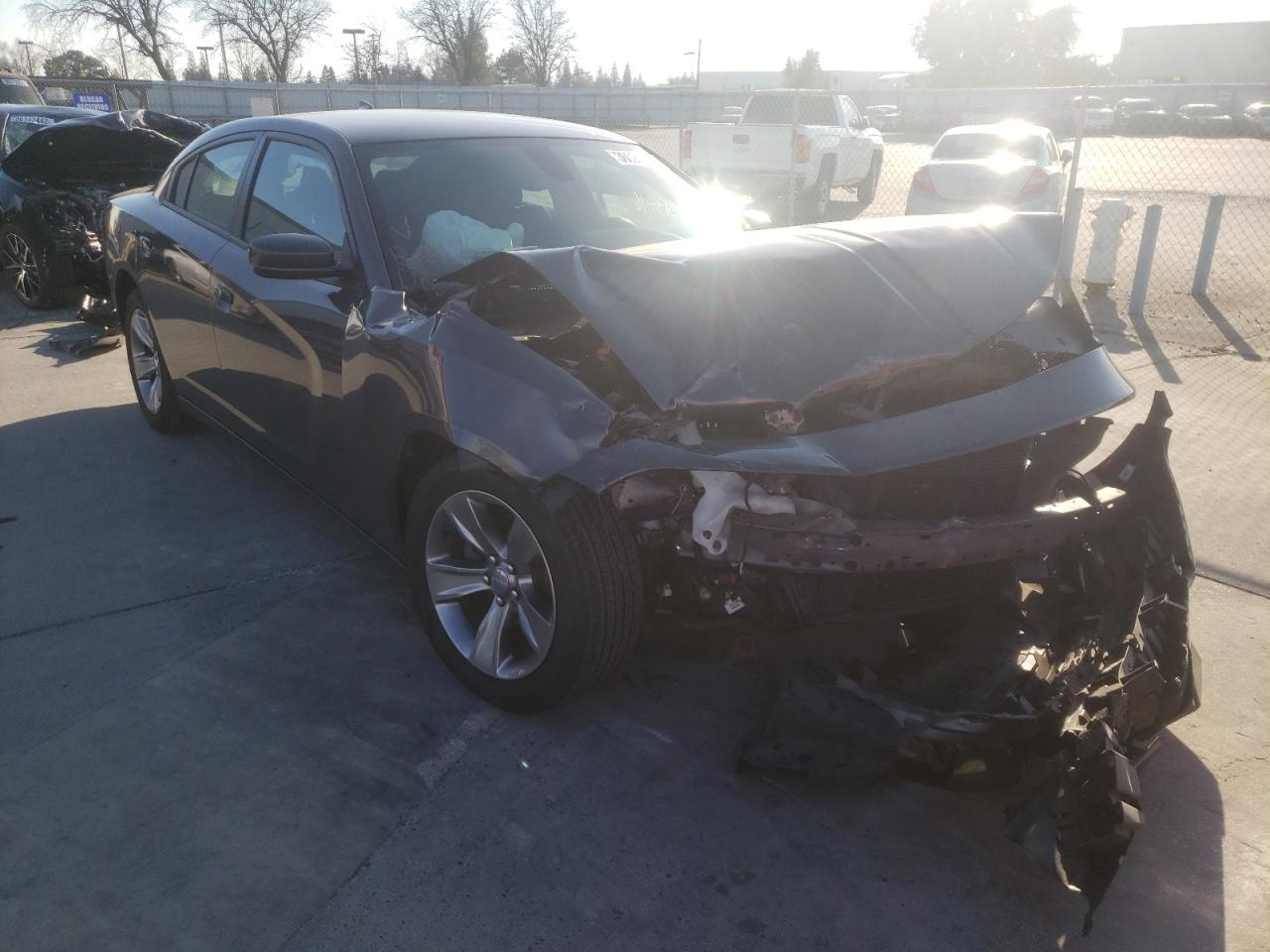 DODGE CHARGER SX 2016 with VIN 2C3CDXHG5GH317892 - Photo from auction