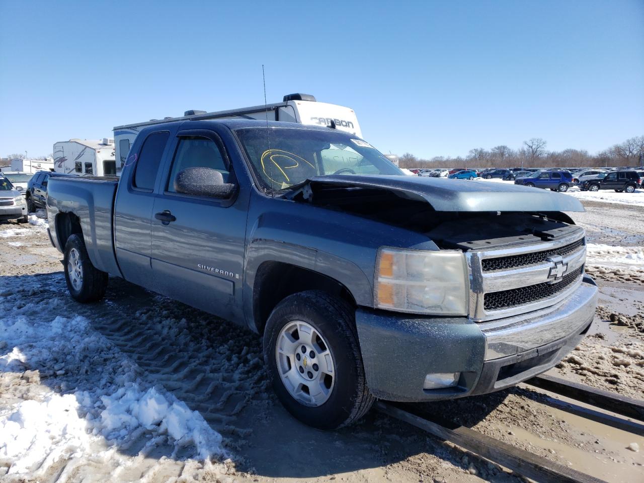 CHEVROLET SILVERADO 2008 with VIN 2GCEC19C081133518 - Photo from auction