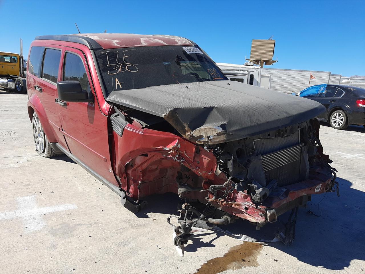 DODGE NITRO SLT 2007 with VIN 1D8GT58K87W690288 - Photo from auction
