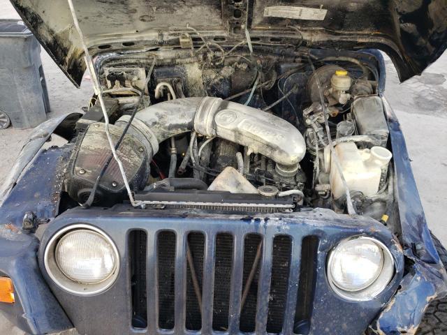Photo 7 from auction – 2000 JEEP WRANGLER / with VIN 1J4FA49S0YP712833