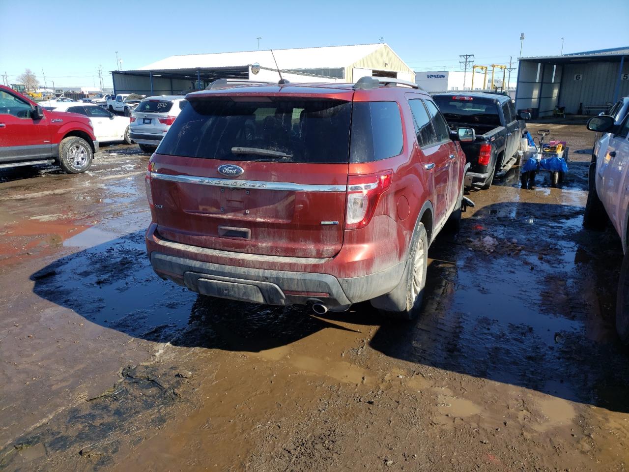 Photo 4 from auction – 2014 FORD EXPLORER X with VIN 1FM5K8D83EGB39094