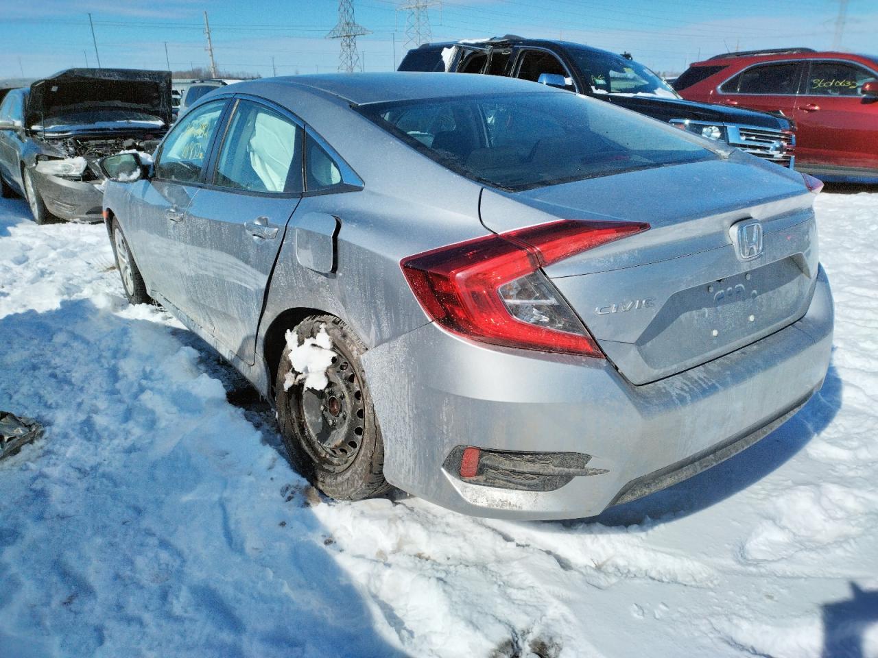 Photo 3 from auction – 2016 HONDA CIVIC LX with VIN 19XFC2F53GE240354