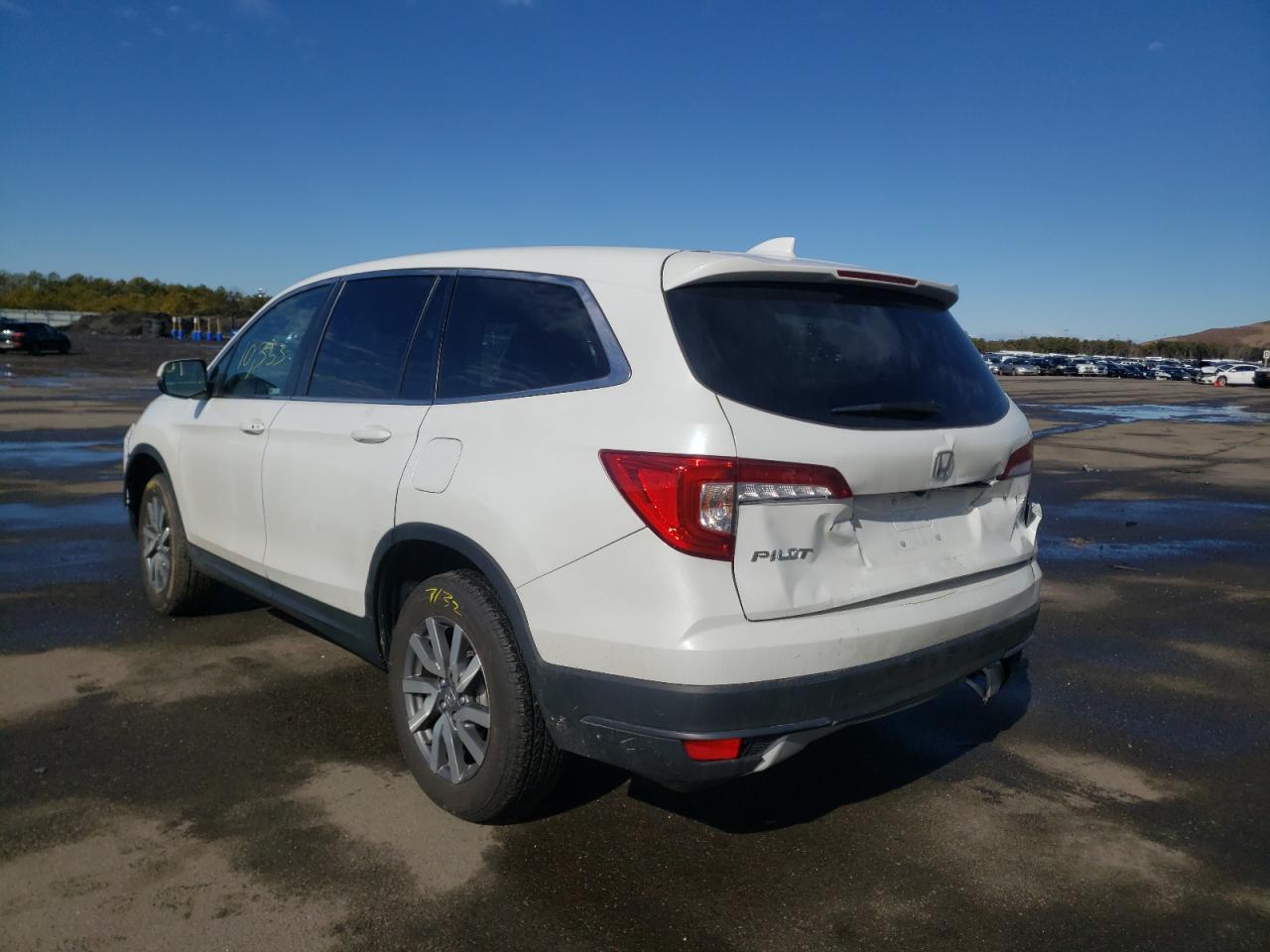 Photo 3 from auction – 2021 HONDA PILOT EXL with VIN 5FNYF6H59MB083133