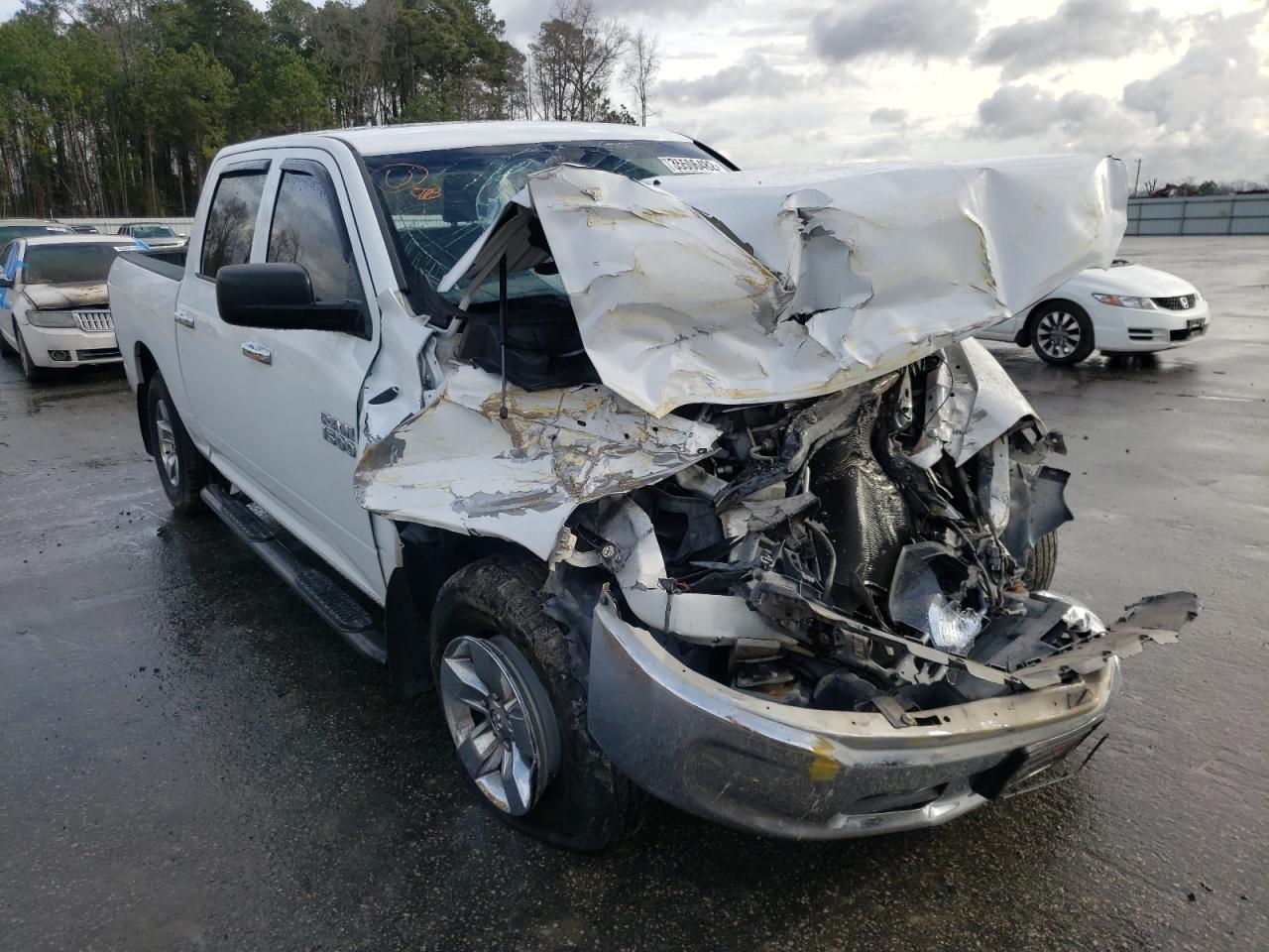 RAM 1500 SLT 2018 with VIN 1C6RR7LT8JS202643 - Photo from auction