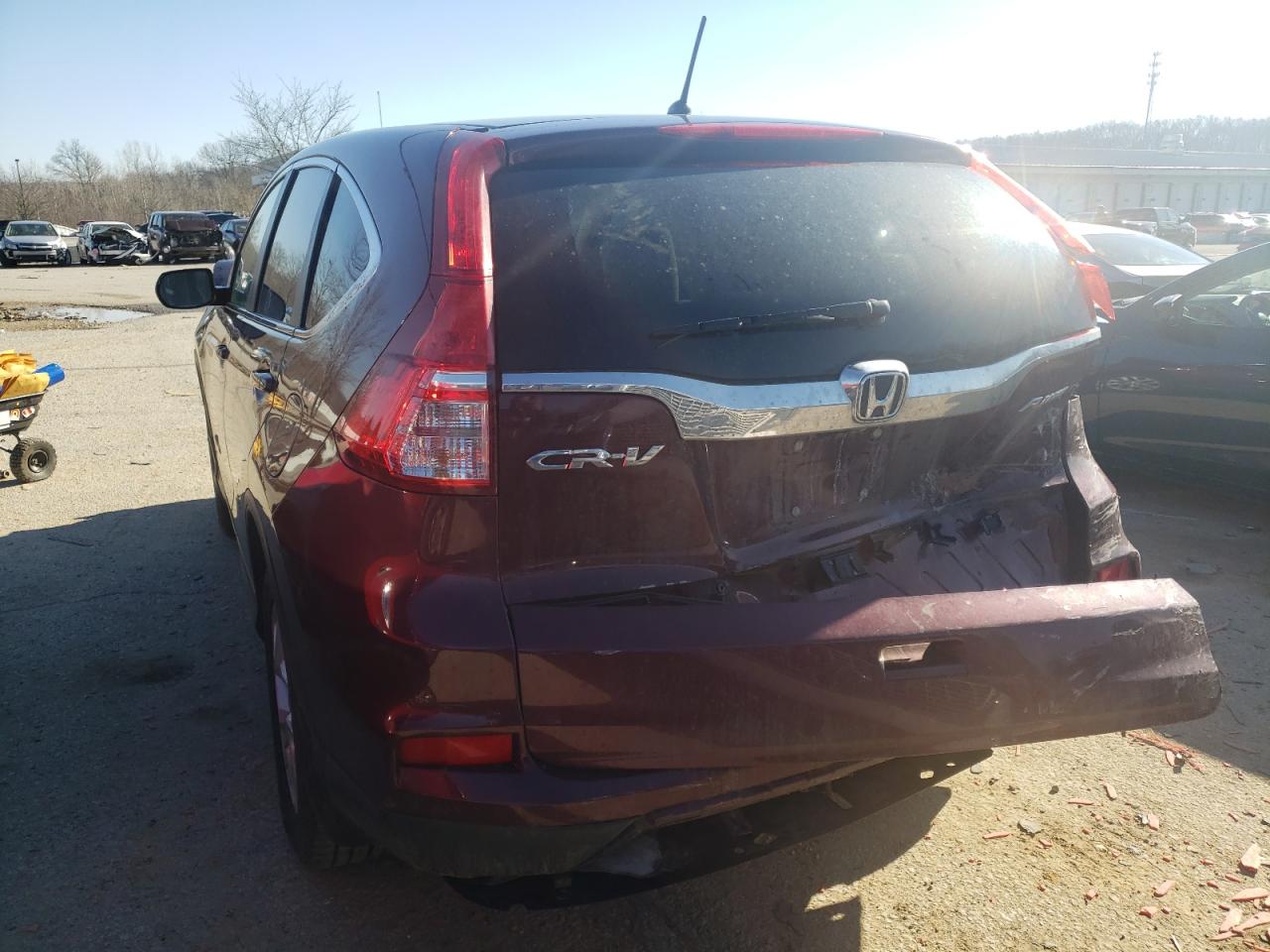 Photo 3 from auction – 2016 HONDA CR-V EX with VIN 2HKRM4H52GH721629