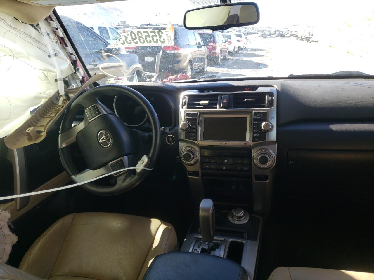 Photo 9 from auction – 2010 TOYOTA 4RUNNER SR with VIN JTEBU5JR0A5001124