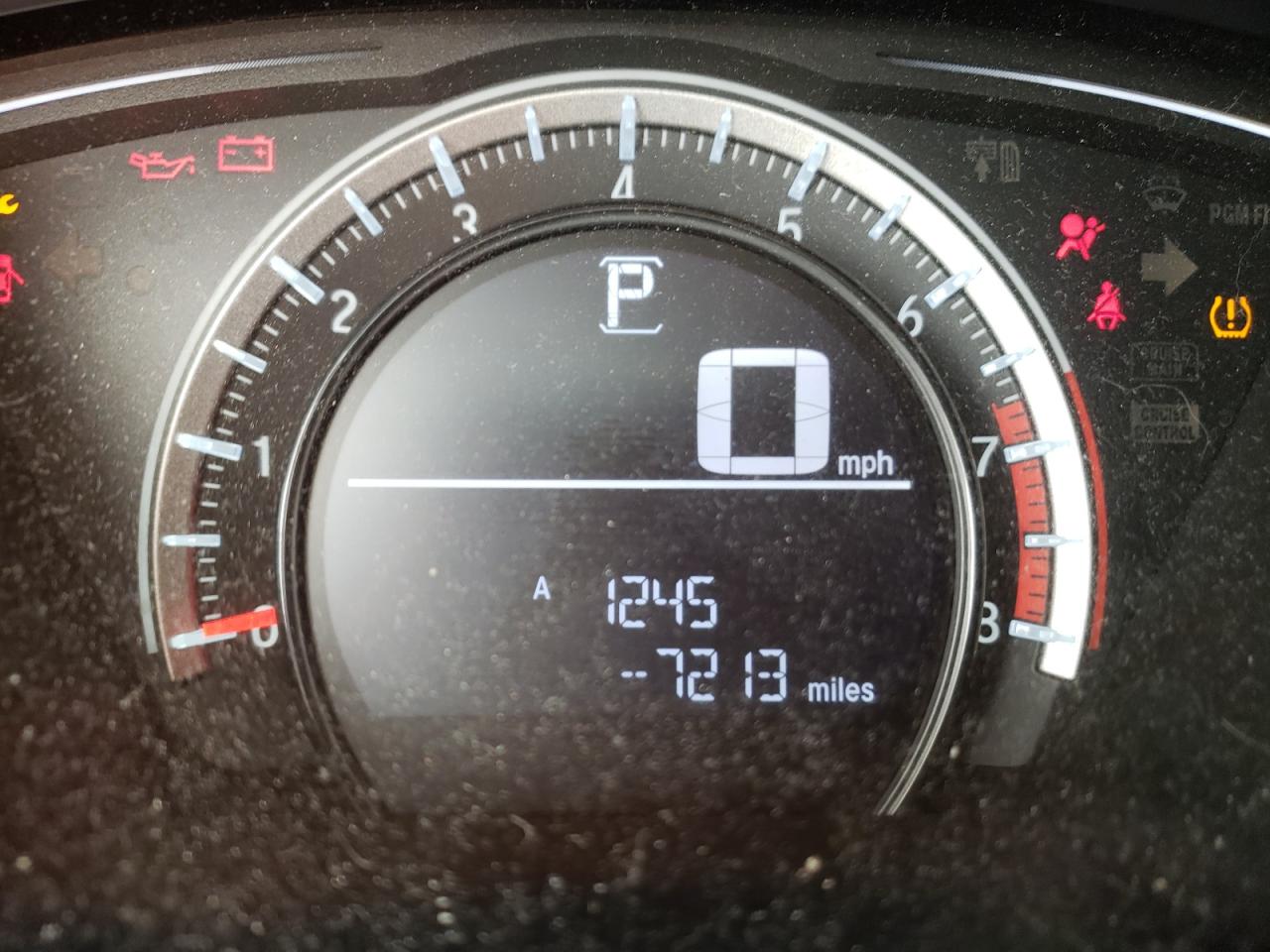 Photo 8 from auction – 2016 HONDA CIVIC LX with VIN 19XFC2F54GE052443