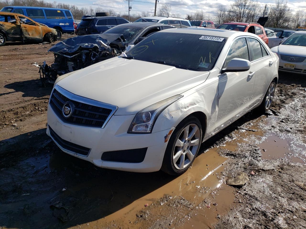 Photo 2 from auction – 2014 CADILLAC ATS with VIN 1G6AA5RX3E0168773