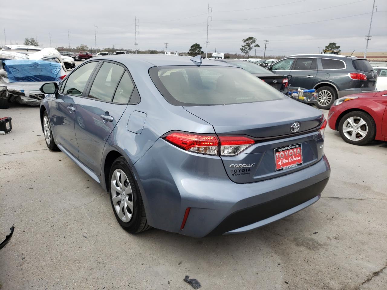 Photo 3 from auction – 2022 TOYOTA COROLLA LE with VIN JTDEPMAE6N3004482