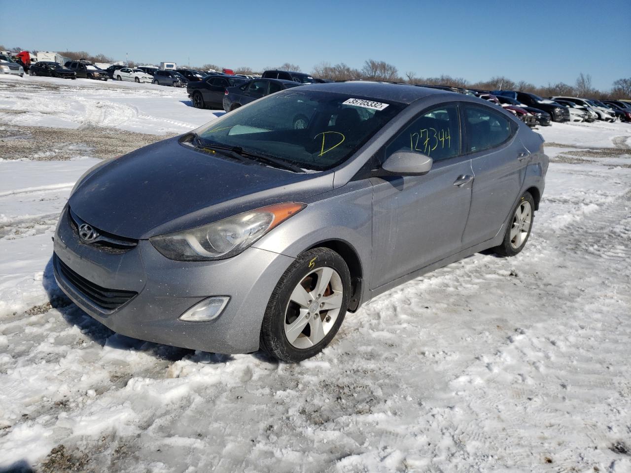 Photo 2 from auction – 2012 HYUNDAI ELANTRA GL with VIN KMHDH4AE3CU358570