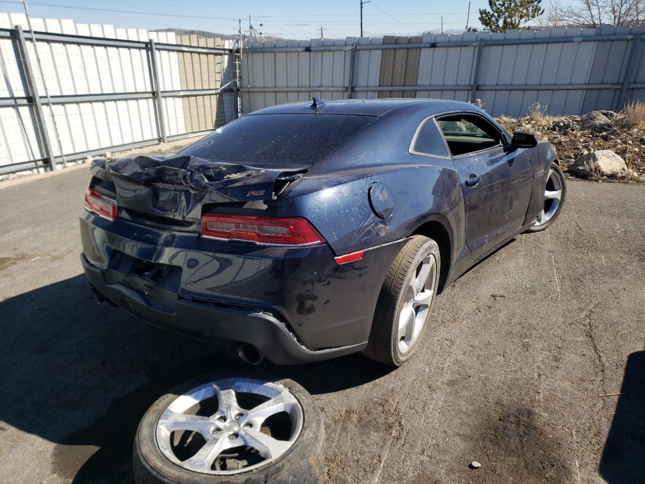 Photo 4 from auction – 2015 CHEVROLET CAMARO LT with VIN 2G1FD1E33F9228735