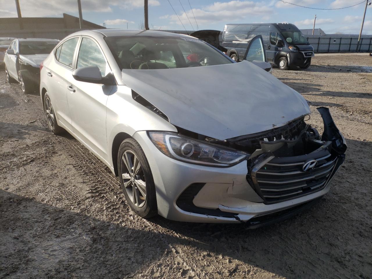HYUNDAI ELANTRA SE 2017 with VIN 5NPD84LF4HH094643 - Photo from auction